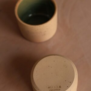 Inside Cappuccino cups