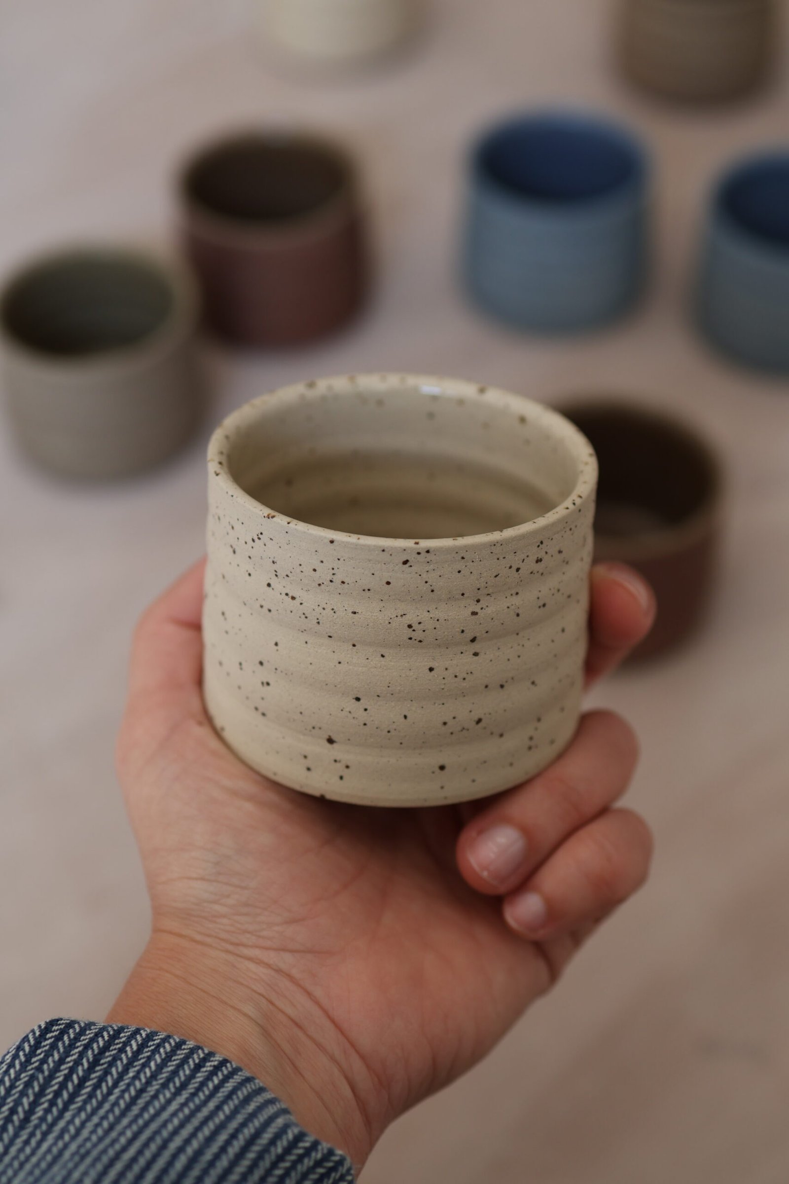 Waves cappuccino cups - immagine 14