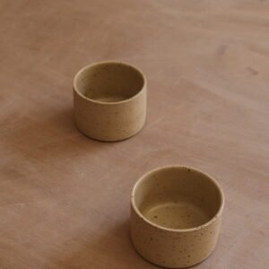 Stone Cappuccino cups
