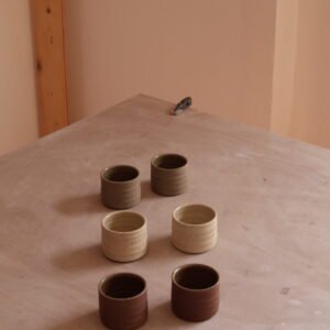 Waves espresso cups